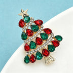 PENDRA Noelina Shining Christmas Tree Brooch