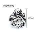 PENDRA Octogoth Gothic Mythical Octopus Pendant