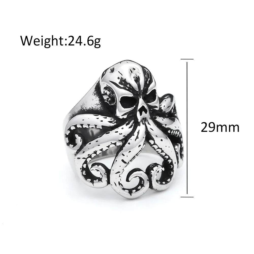 PENDRA Octogoth Gothic Mythical Octopus Pendant