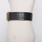 PENDRA Rheaara Leather Western Cowboy Elegant Corset Belt