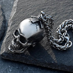 PENDRA Skull3D Gothic Three-Dimensional Skull Pendant