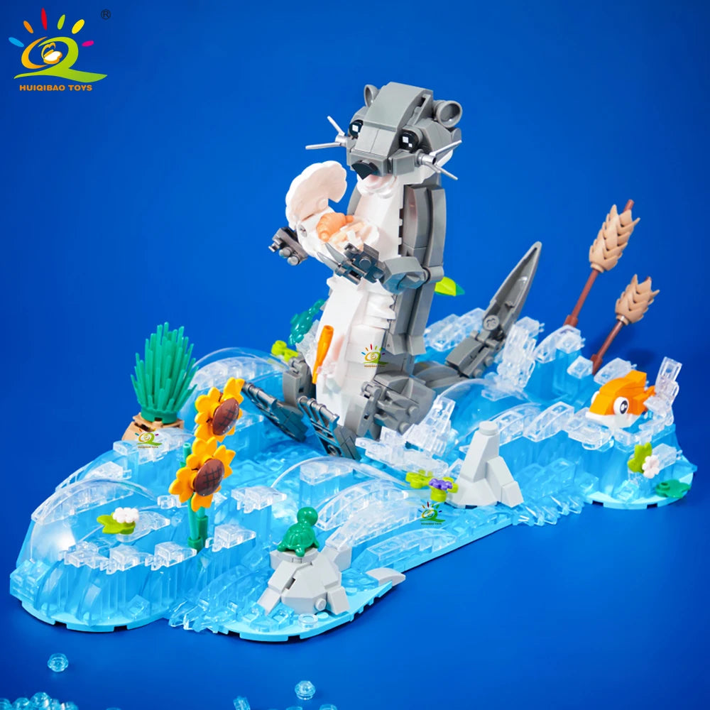 PENDRA Otter Animal Kid Building Set