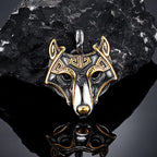PENDRA Wolf Norse Celtic Necklace