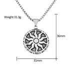 PENDRA Apollo Sun God Pendant Necklace