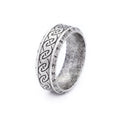 PENDRA Futhark Simple Stainless Steel Rune Ring