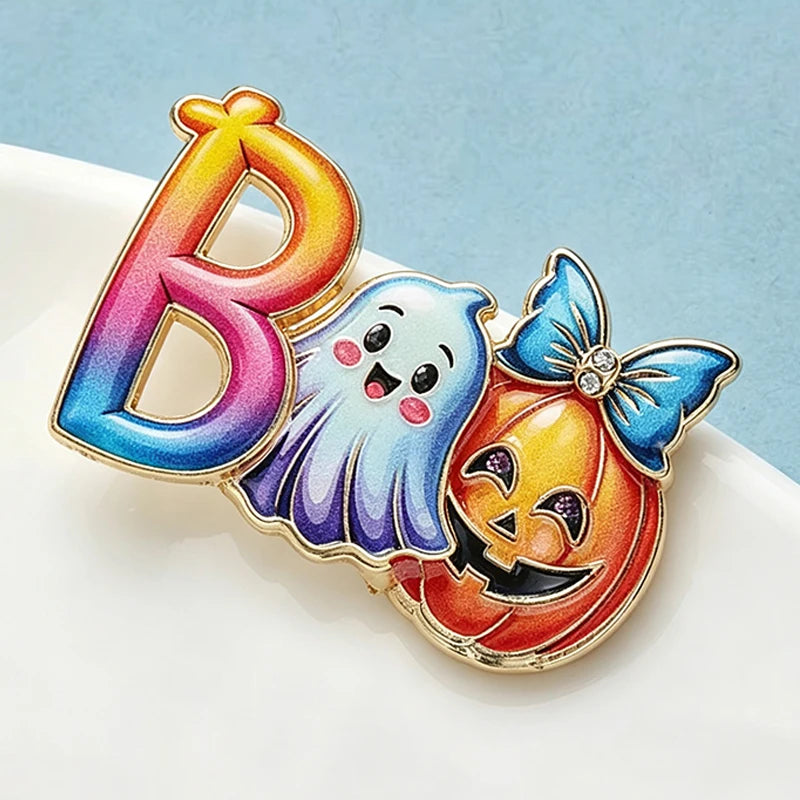 PENDRA Ghostpumpkin Ghost Pumpkin Brooch