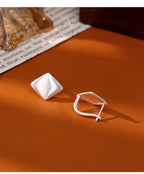 PENDRA Geometry Sterling Silver 10 Earrings