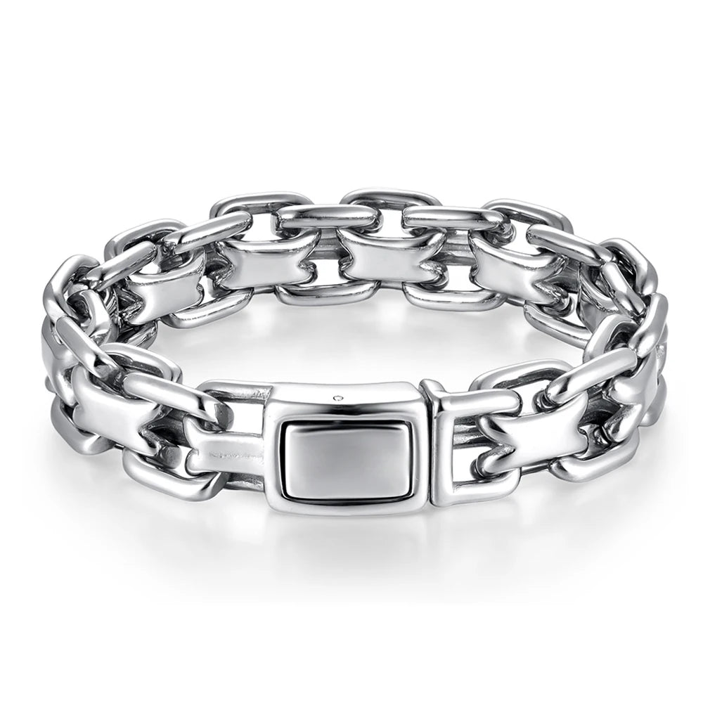 PENDRA DoubleZero Heavy Link Chain Bracelet