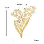 PENDRA Florielle37 Floral Brooch