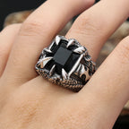 PENDRA Dragonclaw Viking Stone Ring