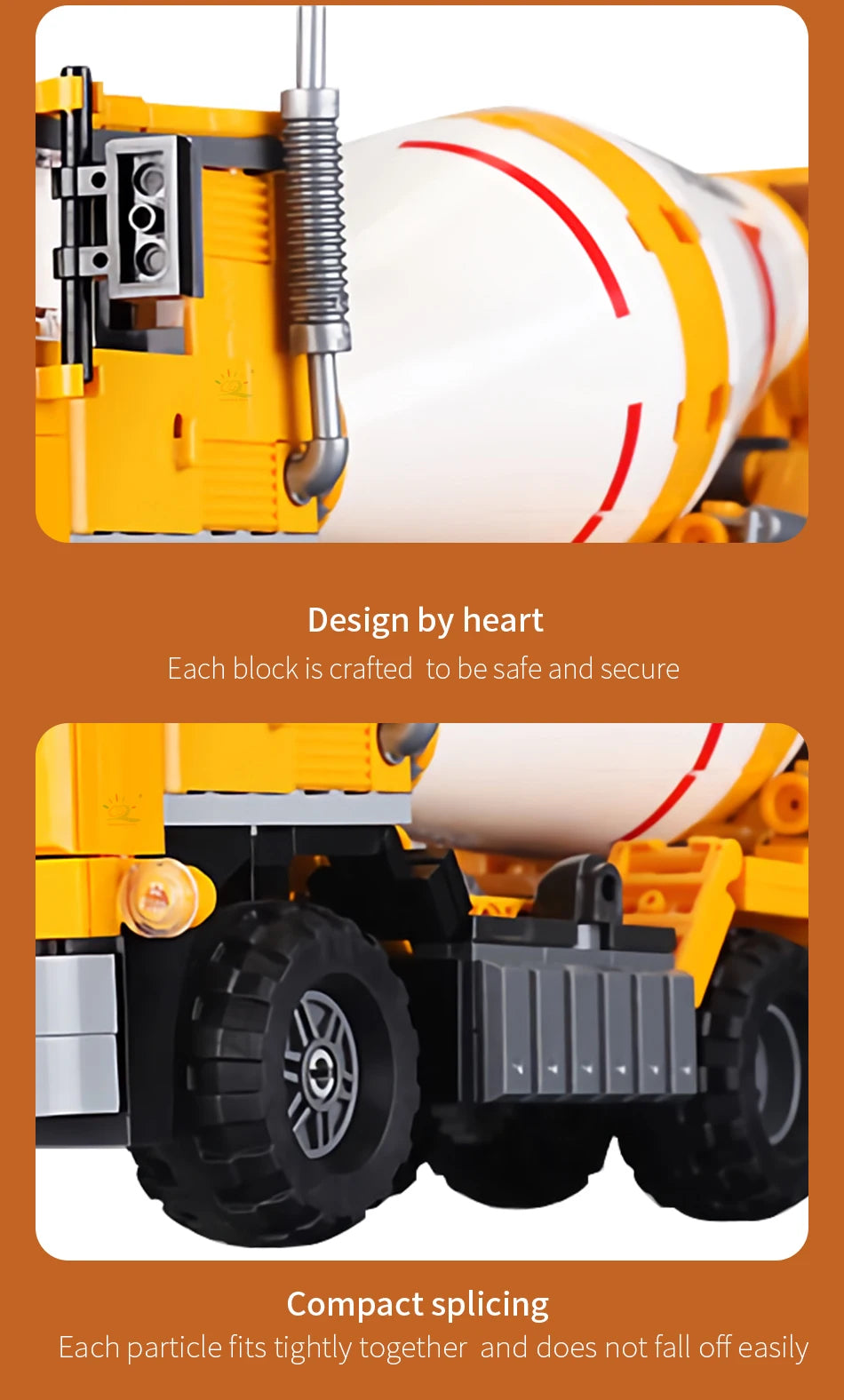 PENDRA Engineering Vehicle Excavator Building Set