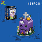 PENDRA Pumpkin Ghost House Building Set