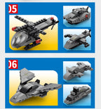 PENDRA Military Attack Fighter Building Set