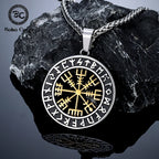 PENDRA Rune Compass Necklace
