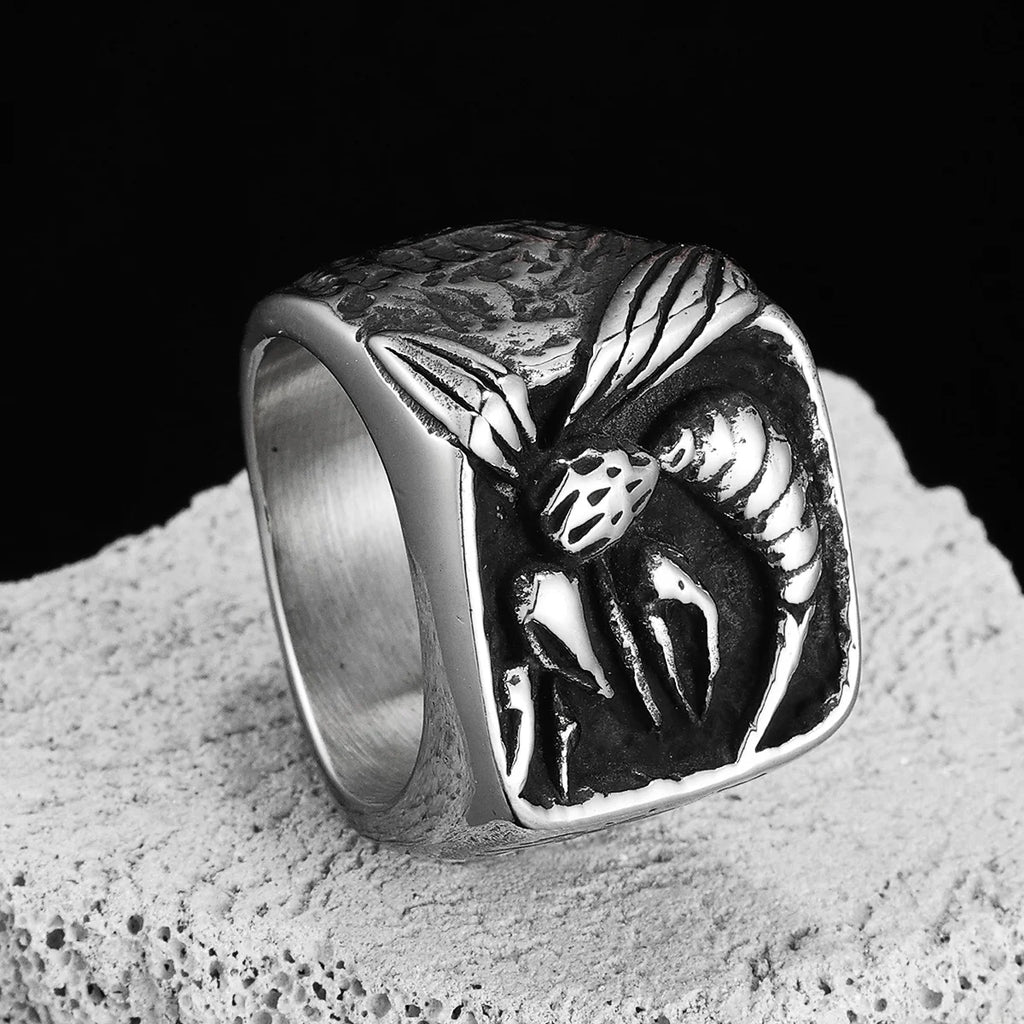PENDRA Mosquito Animal Biker Steel Ring