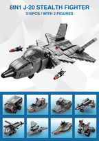 PENDRA Military Attack Fighter Building Set