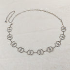 PENDRA Demilia Metal Luxury Waist Chain Belt
