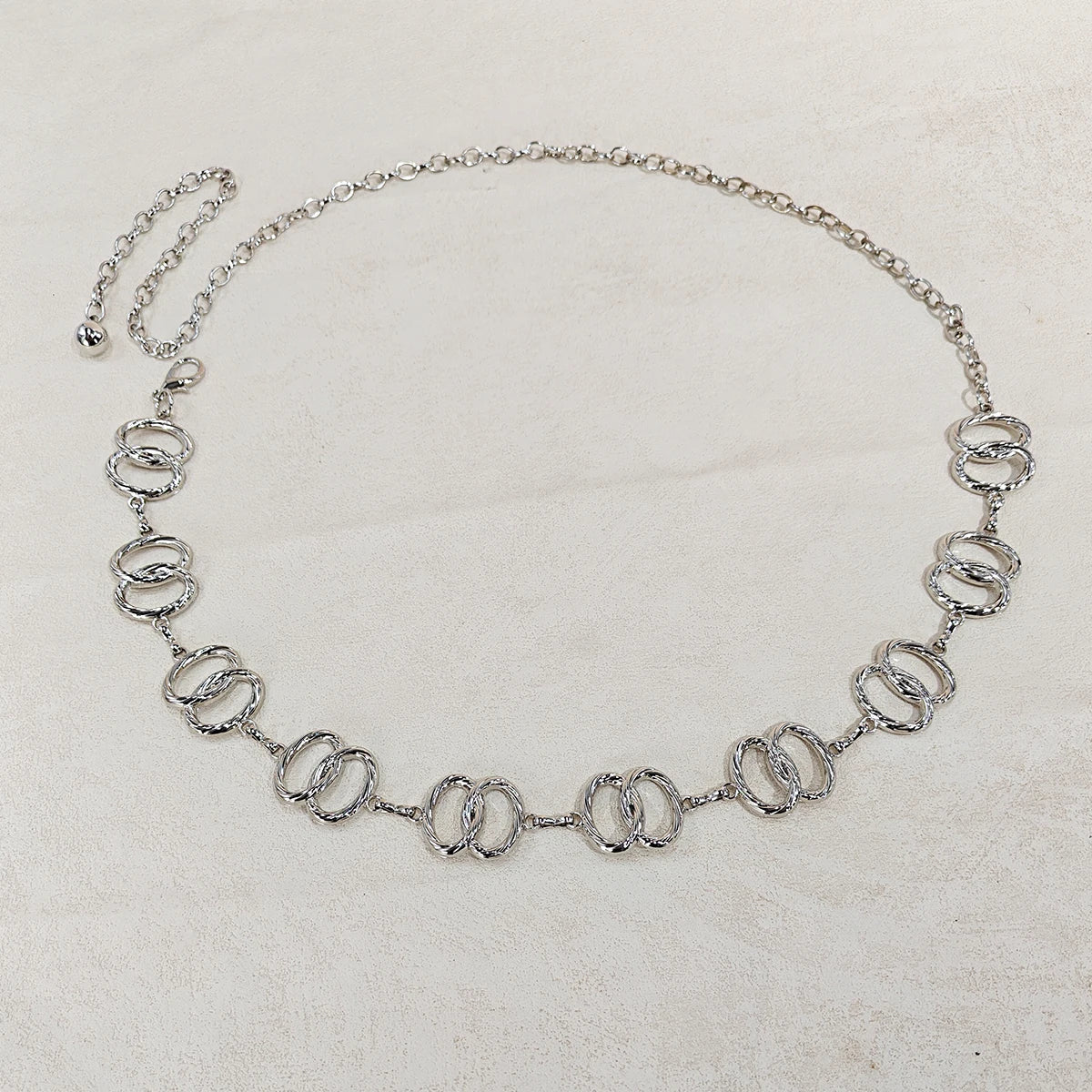 PENDRA Demilia Metal Luxury Waist Chain Belt