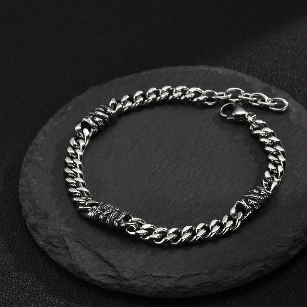 PENDRA Cuban Twisted Link Bracelet