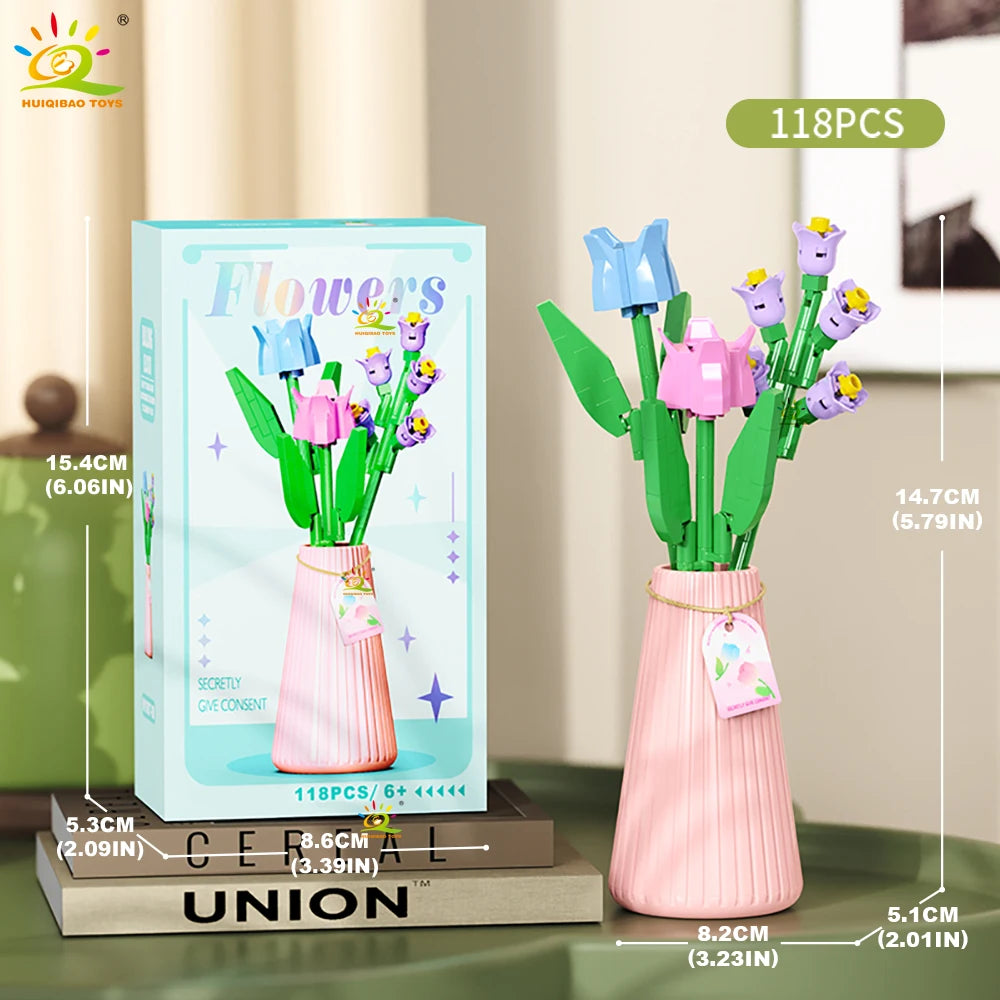 PENDRA Eternal Bouquet Micro Building Set