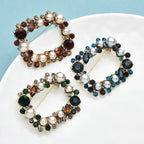 PENDRA Wreathgeome Pearl Geometric Wreath Brooch