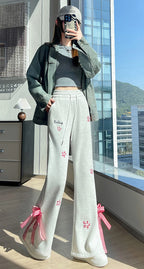 PENDRA Butterfly Knot Waist Micro Pants