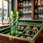 SF Blanka Themed Anniversary Beer Mug Glass Collectible Decor