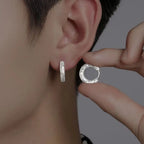 PENDRA Hoop Sterling Silver 4 Earrings