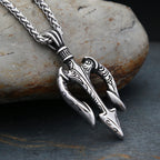 PENDRA Poseidon Greek Trident Pendant
