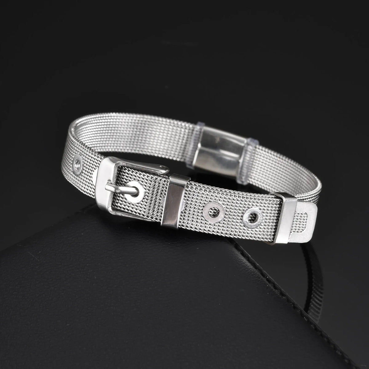 German Eagle Bracelet for Men Boys,Stainless Steel Mesh Adjustable Wristband,Germany Jewelry Gift