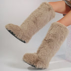 PENDRA Knee Warm Imitation Boots