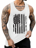 Summer Daily Casual Men's Tank Top Urban Street Fashion Men's Tank Top Outdoor Sports Men's Sleeveless Top 3D Graffiti Printing