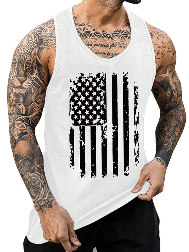 PENDRA Sports Lion Print Tank Top