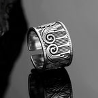 PENDRA Angel Wings Opening Ring