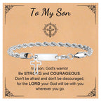 PENDRA Cross Cuban Bracelet Bracelet
