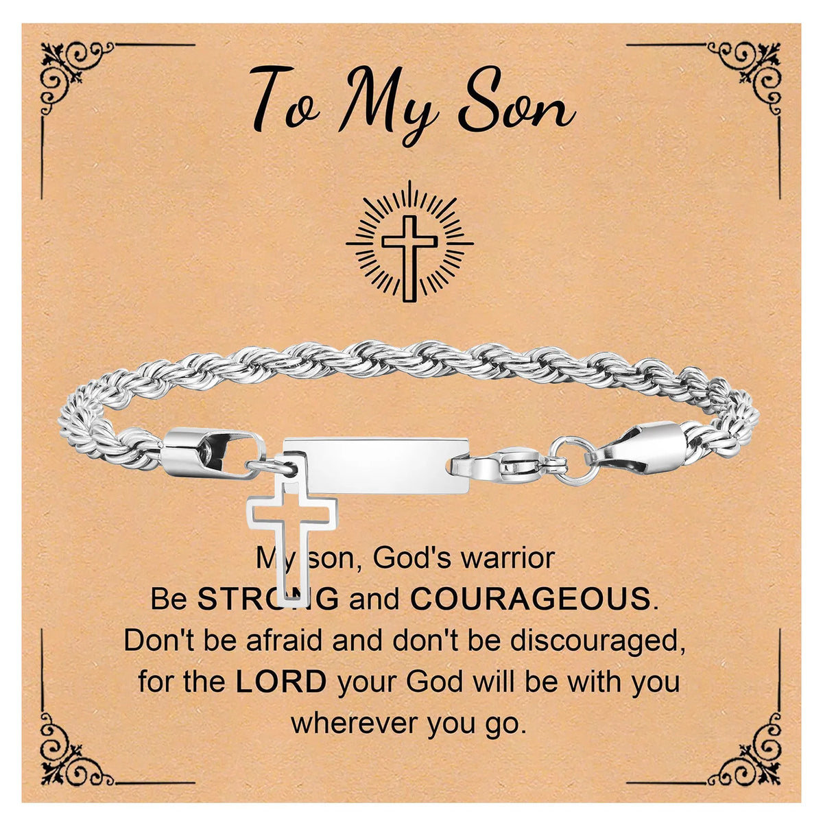 PENDRA Cross Cuban Bracelet Bracelet