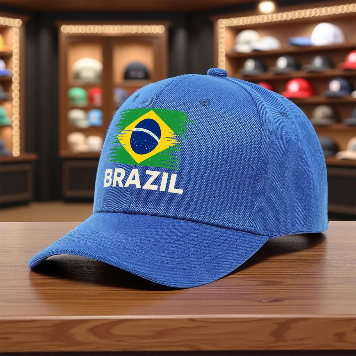 PENDRA Flag Baseball Featuring Cap
