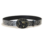 PENDRA Miraeva Leather Skull Gothic Belt