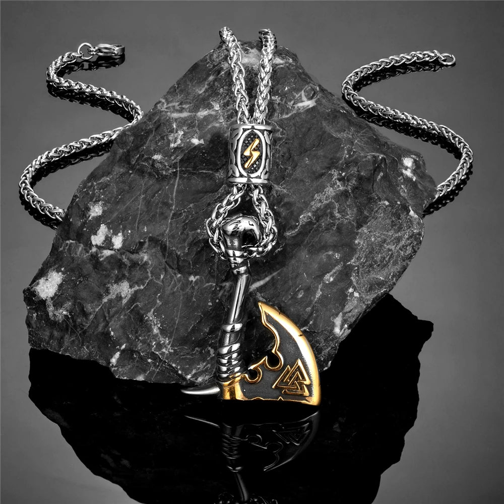 PENDRA Rune Pendant Necklace
