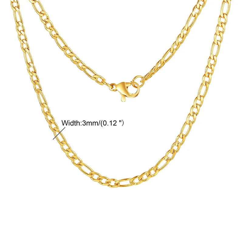 PENDRA Figaro Gold Chain Necklace