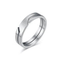 PENDRA Plainforge Simple Stainless Steel Ring