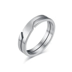PENDRA Plainforge Simple Stainless Steel Ring