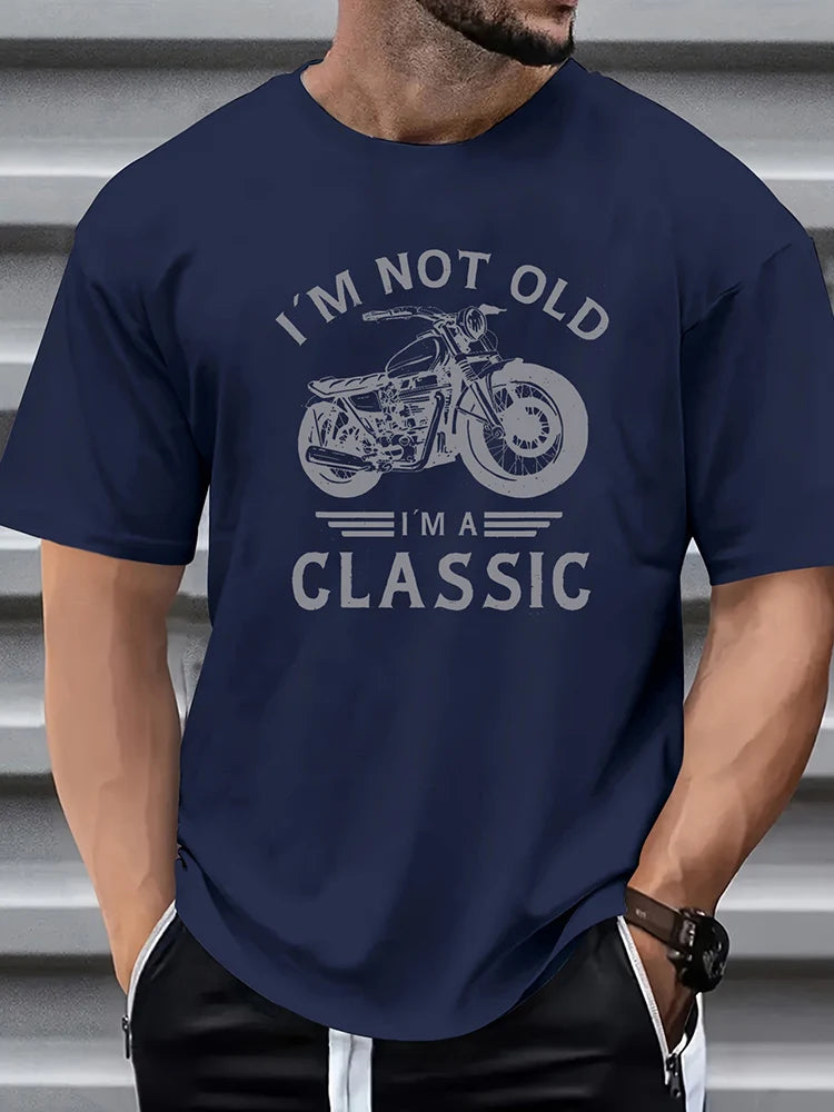 PENDRA Printed Sports Motorcycle T-Shirt