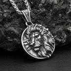PENDRA Lioncrest Nordic Viking Lion Pendant