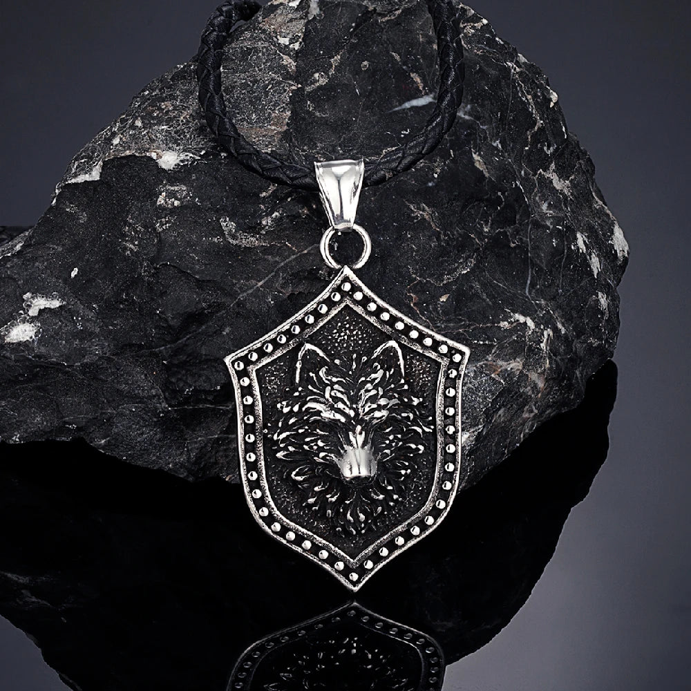 PENDRA Wolf Vikings Necklace
