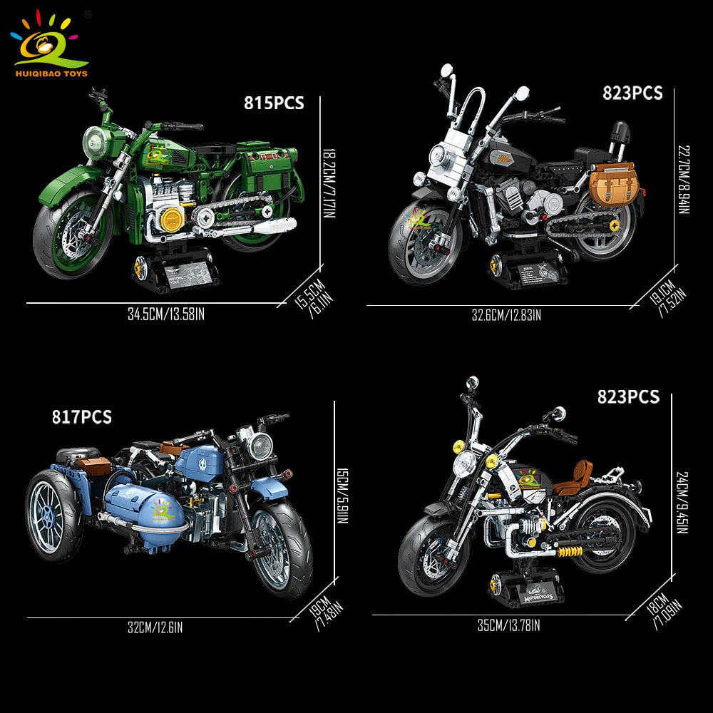PENDRA Motorbike Moto Racer Building Set