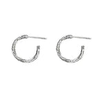 PENDRA Mobius Sterling Earrings