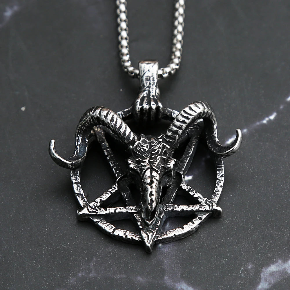 PENDRA Vikingcrest Stainless Steel Viking Ring