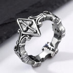 PENDRA Cross Steel Ring