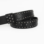 PENDRA Bellais Black Skull Designer Belt